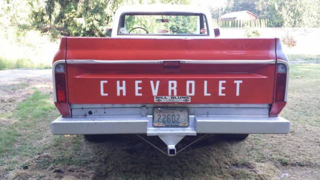 1968 Turquoise Chevrolet Other Pickups N/A