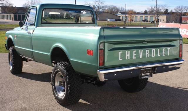 1968 Turquoise Chevrolet Other Pickups N/A