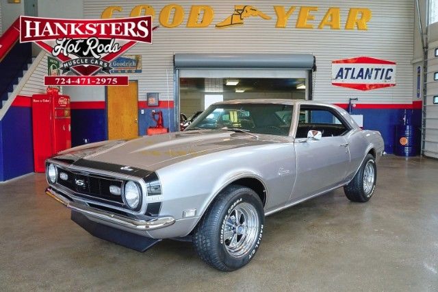 1968 Silver Chevrolet Camaro