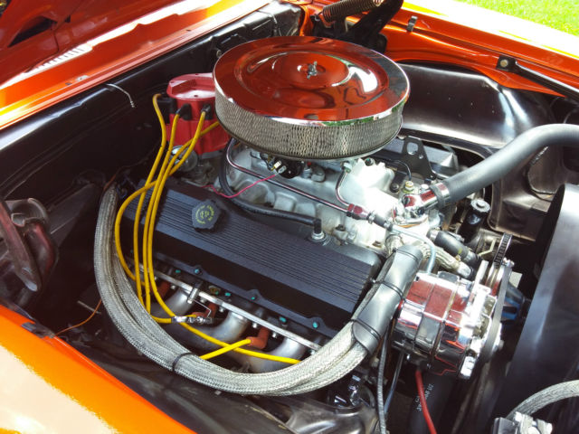 1968 Orange Chevrolet Camaro Coupe