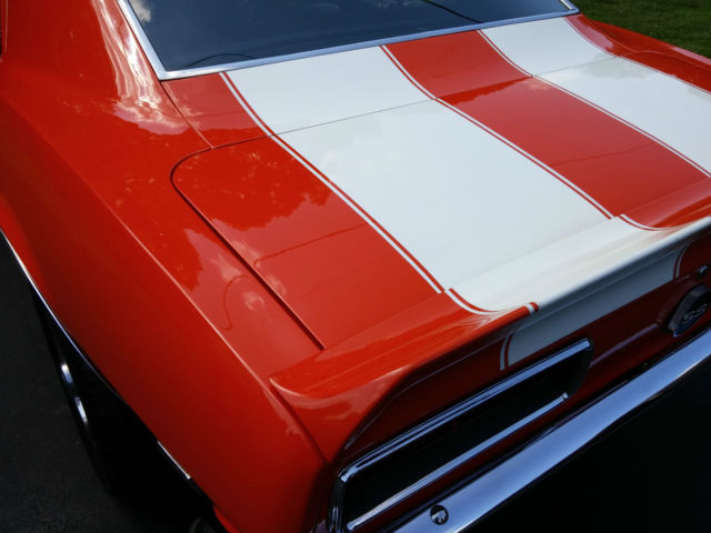 1968 Orange Chevrolet Camaro Coupe