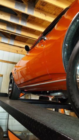 1968 Orange Chevrolet Camaro Coupe