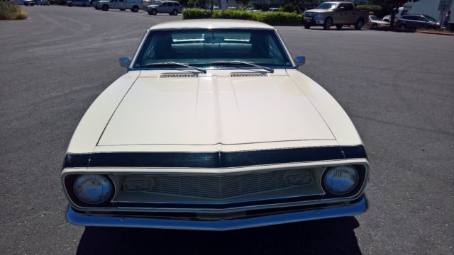 1968 Palomino Ivory Chevrolet Camaro