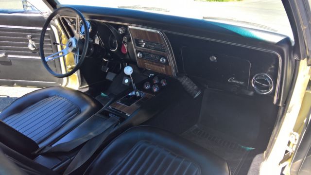 1968 Palomino Ivory Chevrolet Camaro