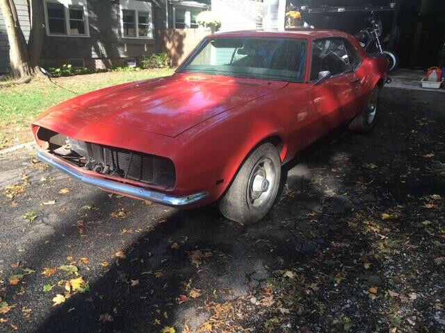 1968 Red Chevrolet Camaro Coupe
