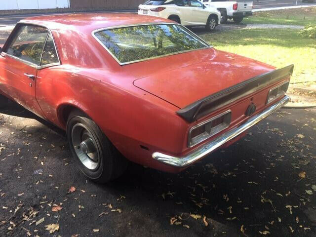 1968 Red Chevrolet Camaro Coupe