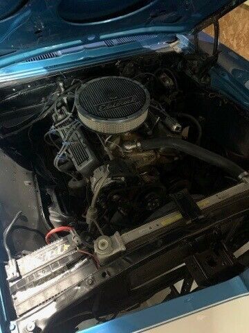 1968 Blue Chevrolet Camaro Coupe