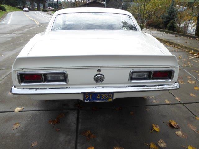 1968 White Chevrolet Camaro Coupe