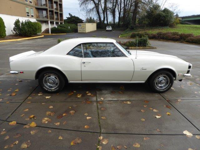 1968 White Chevrolet Camaro Coupe