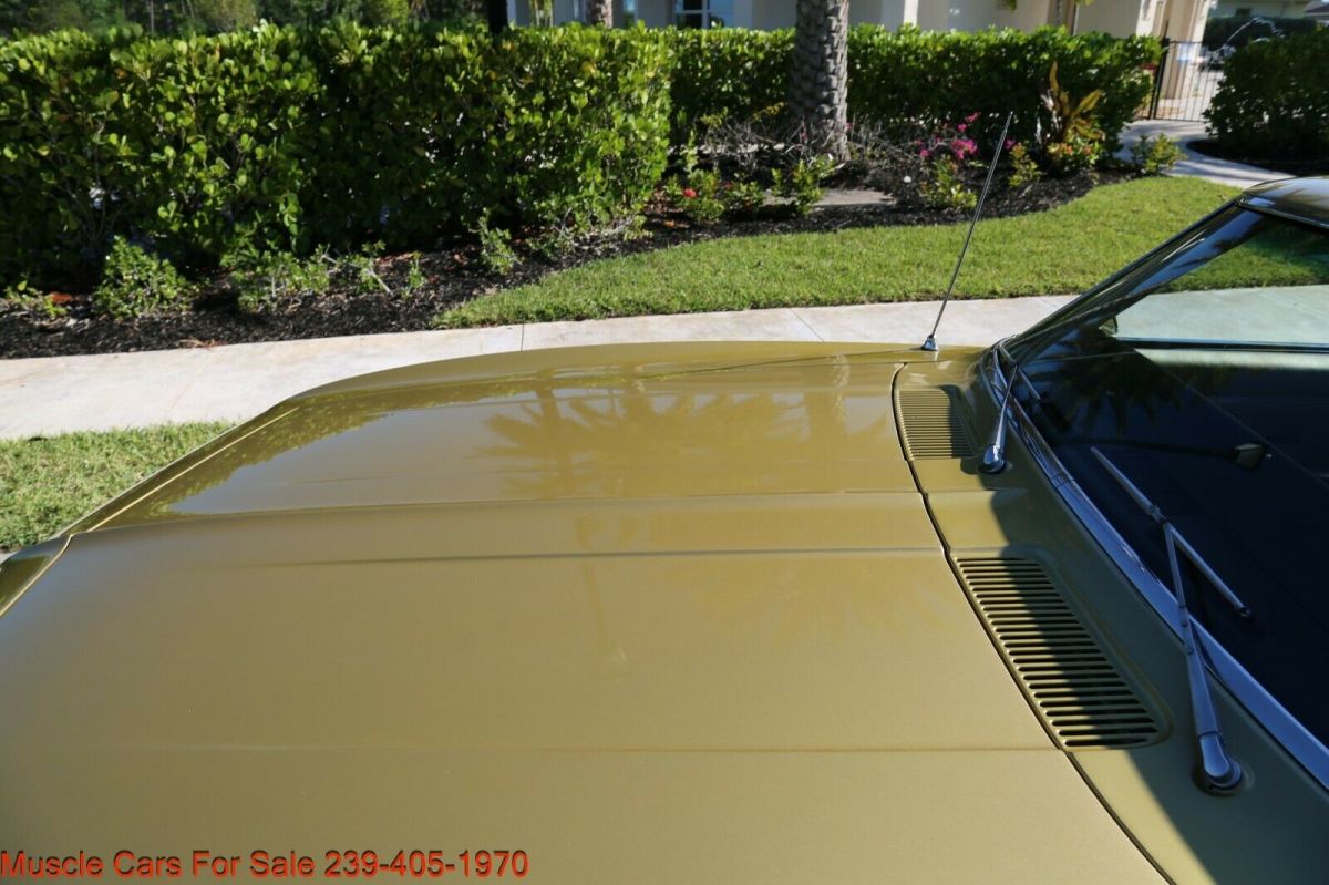 1968 Gold Chevrolet Camaro Coupe