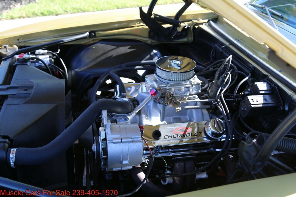 1968 Gold Chevrolet Camaro Coupe