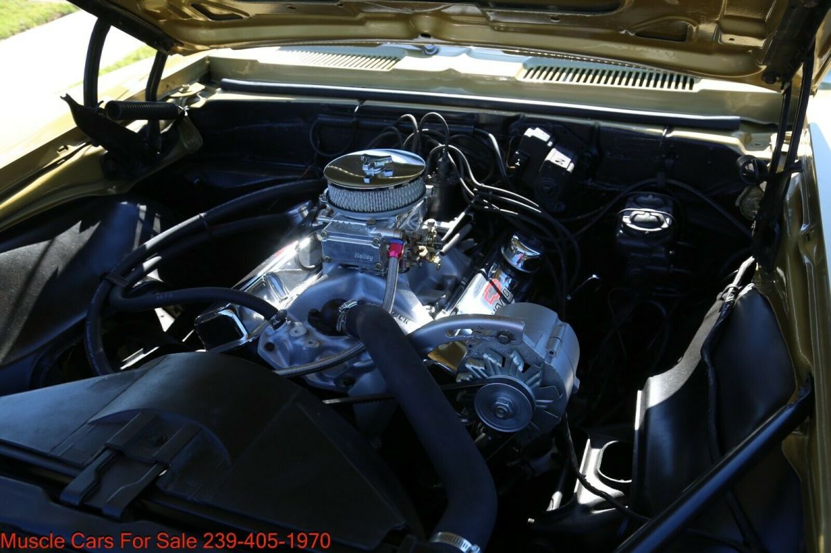 1968 Gold Chevrolet Camaro Coupe