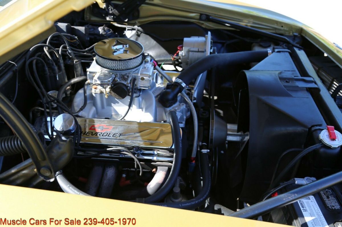 1968 Gold Chevrolet Camaro Coupe