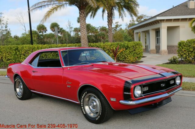 1968 RED Chevrolet Camaro Coupe