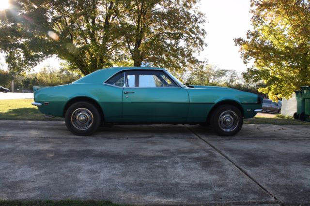 1968 Turquois Chevrolet Camaro Coupe