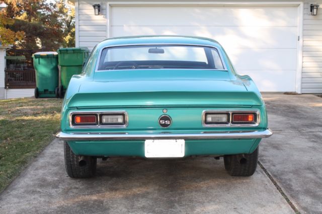 1968 Turquois Chevrolet Camaro Coupe