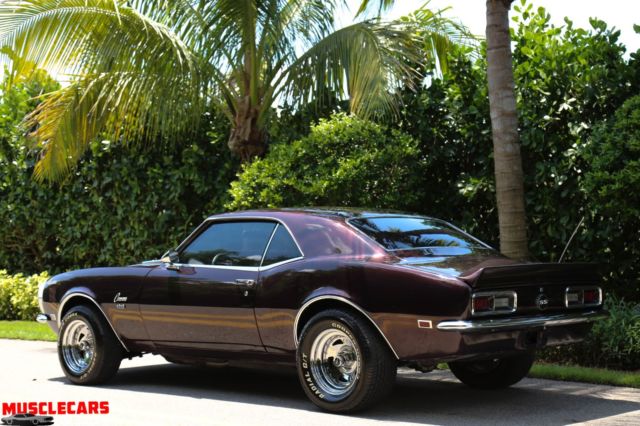 1968 Black Cherry Chevrolet Camaro Coupe