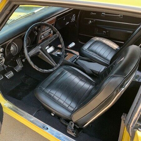 1968 Yellow Chevrolet Camaro Coupe