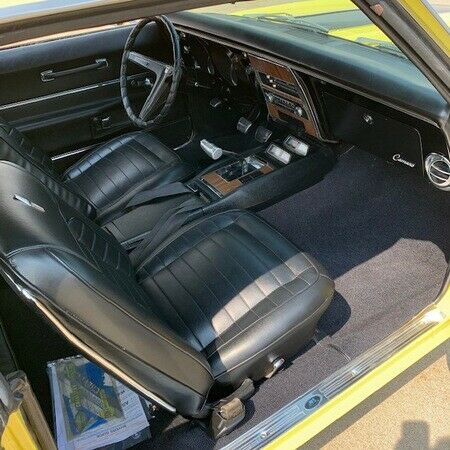 1968 Yellow Chevrolet Camaro Coupe