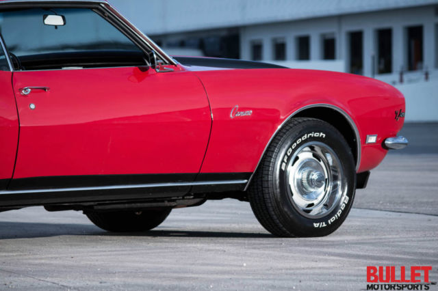 1968 Red Chevrolet Camaro