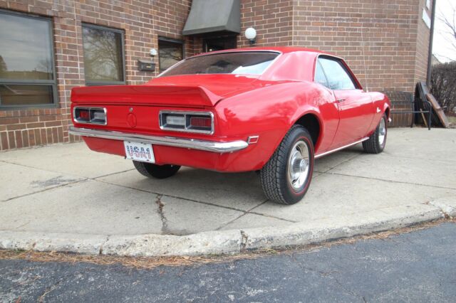 1968 Red Chevrolet Camaro Coupe