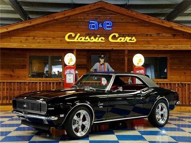 1968 Black Chevrolet Camaro --