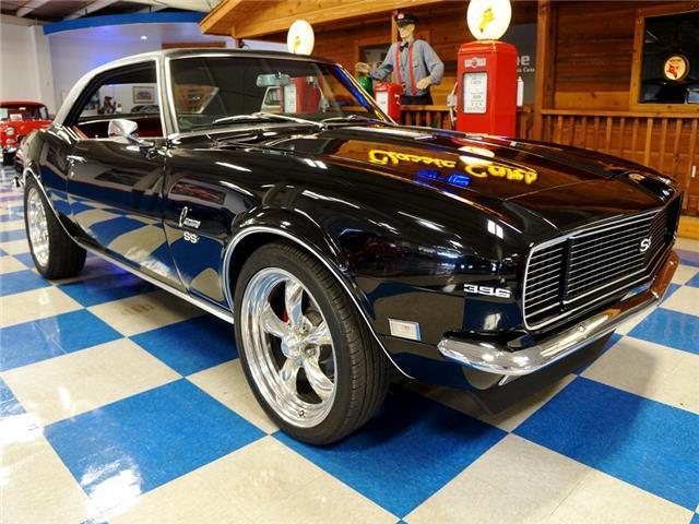 1968 Black Chevrolet Camaro --