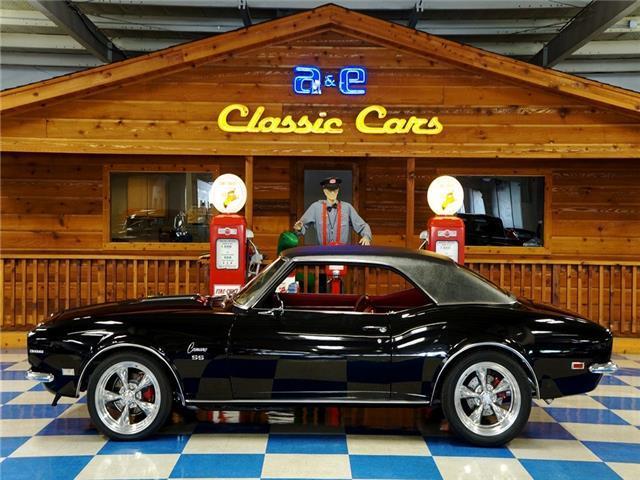 1968 Black Chevrolet Camaro --