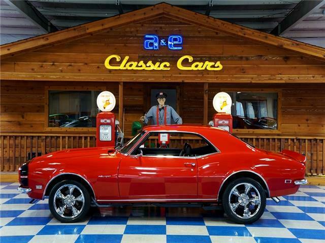 1968 Red Chevrolet Camaro --