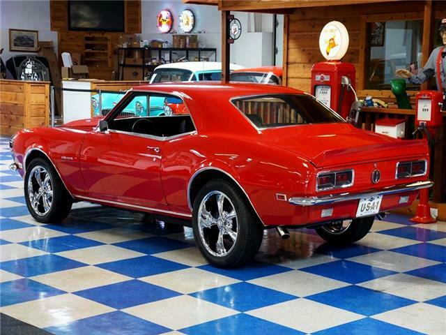 1968 Red Chevrolet Camaro --