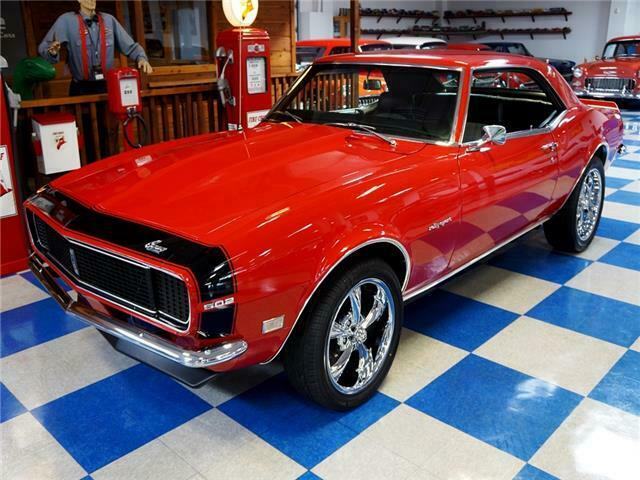 1968 Red Chevrolet Camaro --