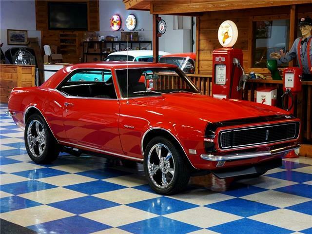 1968 Red Chevrolet Camaro --