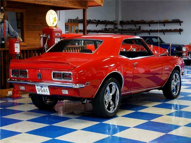 1968 Red Chevrolet Camaro --