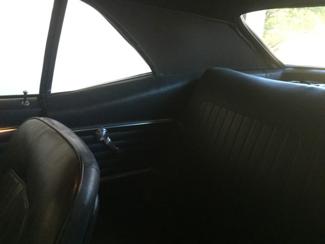 1968 Black Chevrolet Camaro Convertible