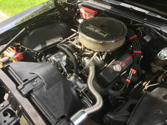 1968 Black Chevrolet Camaro Convertible