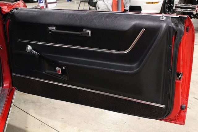 1968 Red Chevrolet Camaro Convertible