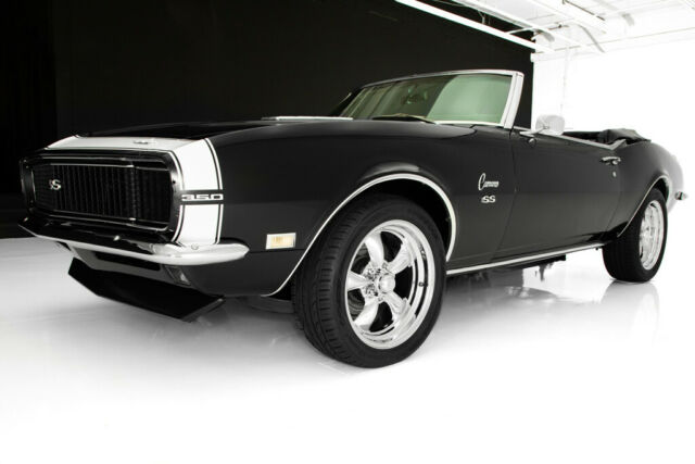 1968 Black Chevrolet Camaro Convertible