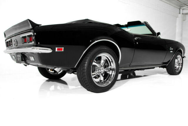 1968 Black Chevrolet Camaro Convertible