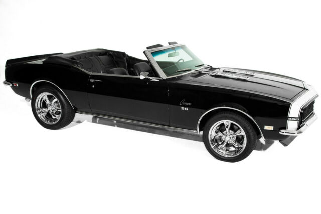 1968 Black Chevrolet Camaro Convertible