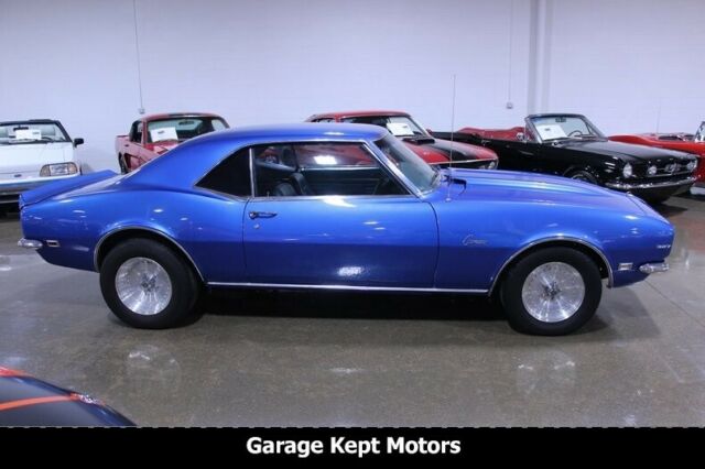 1968 Blue Chevrolet Camaro --