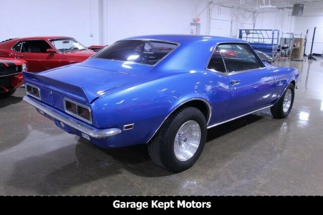 1968 Blue Chevrolet Camaro --