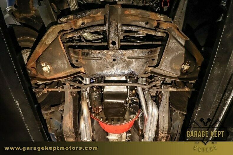 1968 Blue Chevrolet Camaro --