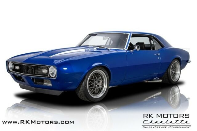 1968 Blue Chevrolet Camaro Hardtop