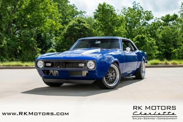 1968 Blue Chevrolet Camaro Hardtop