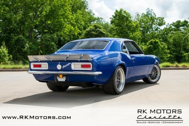 1968 Blue Chevrolet Camaro Hardtop