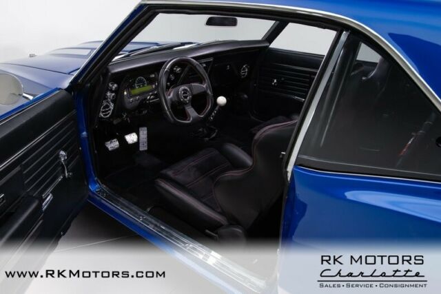 1968 Blue Chevrolet Camaro Hardtop