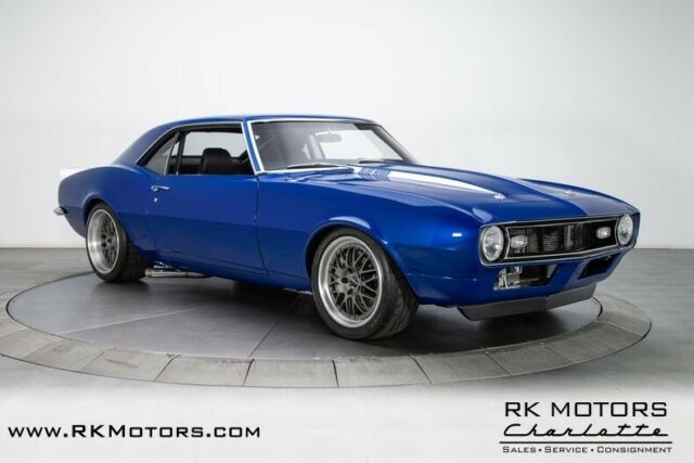 1968 Blue Chevrolet Camaro Hardtop