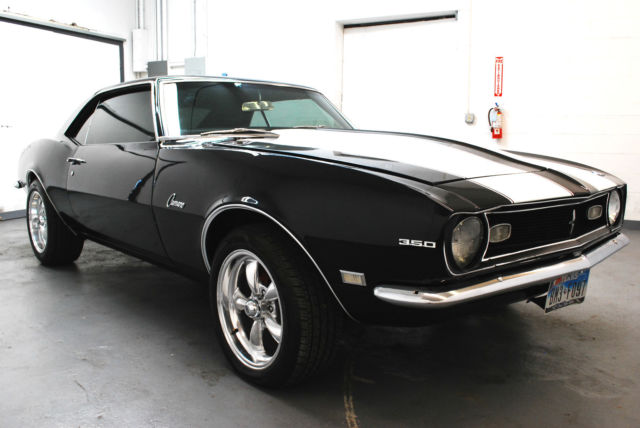 1968 Black Chevrolet Camaro Coupe