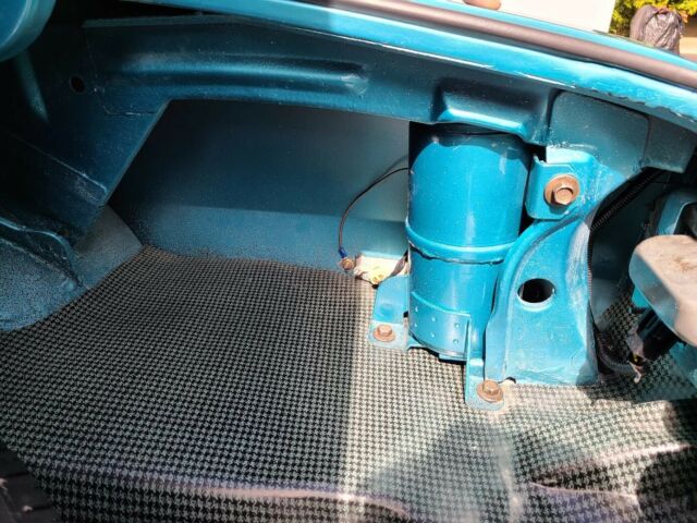 1968 Blue Chevrolet Camaro Convertible