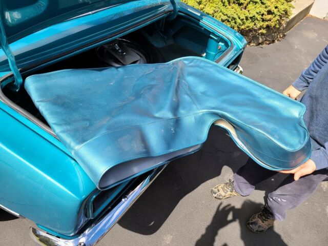 1968 Blue Chevrolet Camaro Convertible